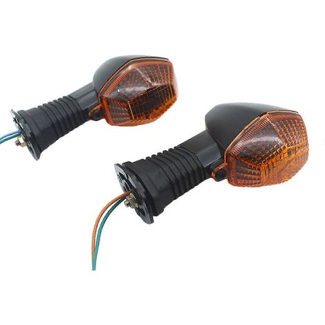 Lot de 2 feux clignotants LED pour moto (route)