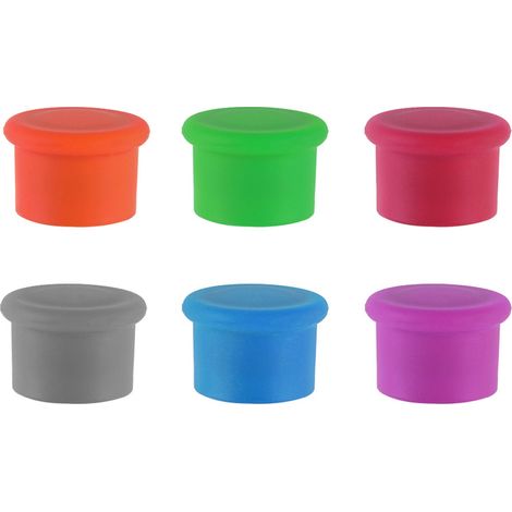 Bouchon En Silicone - Pour Bouteille De Vin Et De Bière - Étanchéité Optimale - Lot De 6 (1/5)