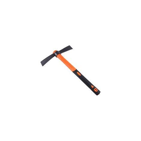 38,5 cm/15 Pouces Pioche huppe avec herminette et Hache forgées Robustes, poignée Ergonomique antidérapante , pioche à Double tête pour Jardinage, Chasse, aménagement paysager extérieur (1/5)