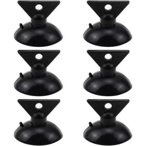 FENOPLASTICAOutil d'enlèvement des ampoues -6 pièces dans un paquet, pour ampoule de lampe, outil de suçoir, outil de ventouse halogène LED GU10 MR16 – Noir (1/5)