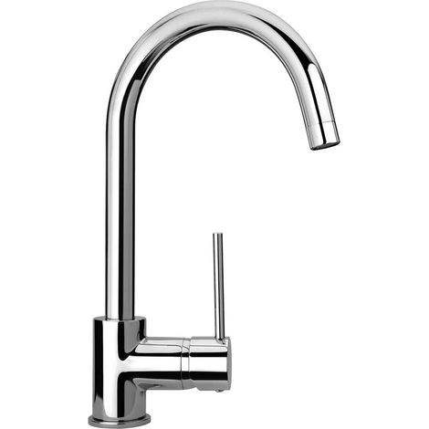 Moderner Wasserhahn Für Küche Mit Hohem Auslauf Piuma (1/5)