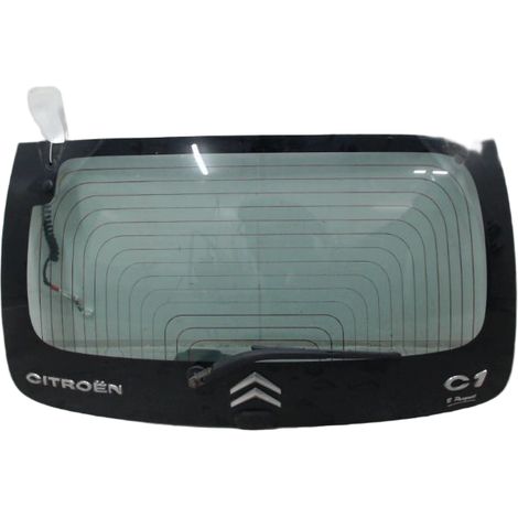 [PRODUIT D'OCCASION] Glace Lunette Arriere CITROEN C1 I Phase 2 2008-2012 ♻️ Ref Oe. 1607984280 - Garantie à vie (1/3)