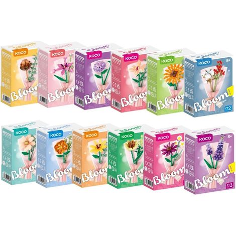 Blumenblockmischung