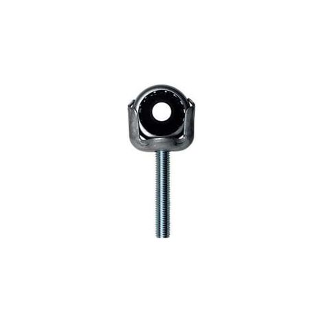 SUPPORTO REGOLAR CON CUSCINETTO A SFERA BOCCOLA NYLON PER AVVOLGIBILI- - gambo filettato M10 - 5 pezzi