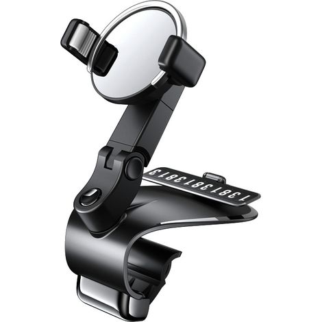Rotatable and Retractable Car Phone Holder,Support Téléphone Voiture Support de Téléphone pour Rétroviseur,Support de Téléphone Rotatif à 1200 Degrés,Support de Téléphone pour Voiture Rétroviseur (1/4)