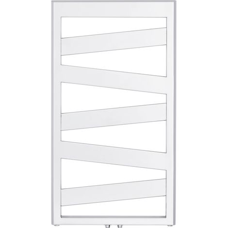 Termoarredo zehnder ribbon h. 965 nero opaco largh. cm 50
