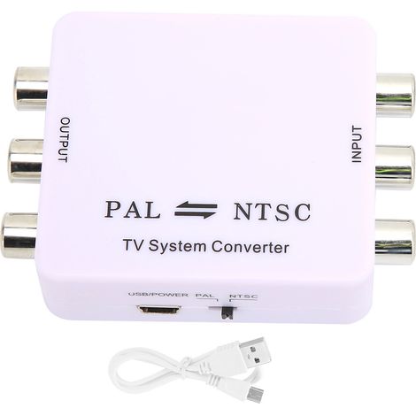 Mini-PAL-zu-NTSC-Konverter für DVD-Player/Recorder und Fernseher – Universeller Videoformatadapter (1/5)