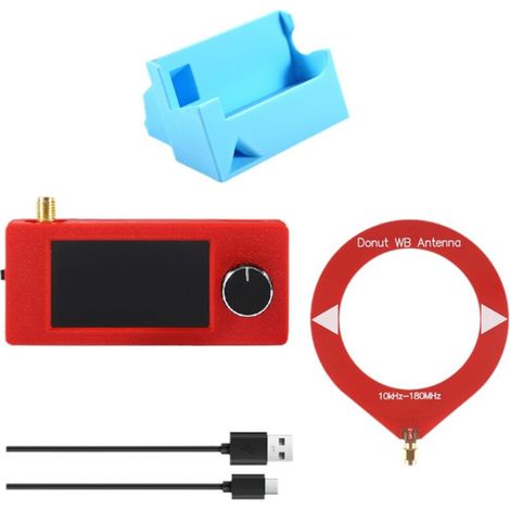 Geeignet für das Mini-Radio SI4732, Frequenzbereich 10 kHz-180 MHz, 1,9-Zoll-Bildschirm, FM/AM/LSB/USB-Kurzwellenradioempfänger, SI4732 Radioempfänger + 3D-Unterstützung.