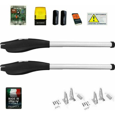 Kit Automazione Dieffematic Trb 230v Cancelli Anta Battente Motore Professionale