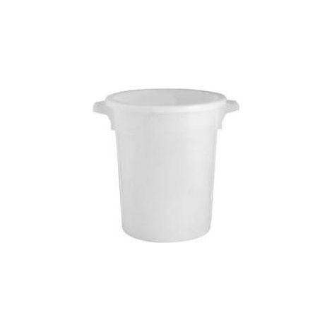 GiganPlast Bidone Immondizia con copertura Neutro 60 litri