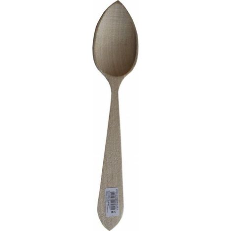 FPLUS cuchara madera 30 cms.maquina , CUCHARA DE MADERA PARA COCINA NO RALLA.
