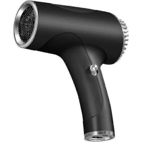Sèche-cheveux sans fil rechargeable, air chaud et froid portable, compact pour les voyages et les activités de plein air (1/5)