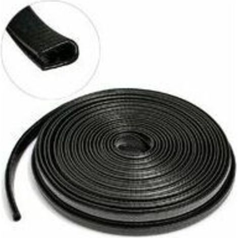 Protections Bord Portière De Voiture, 10M Protection Portiere Voiture, U Forme Portière de Voiture Joint en Caoutchouc Protecteur, pour La Porte de Voiture en Anti collision Protéger (10M, Noir) (1/4)