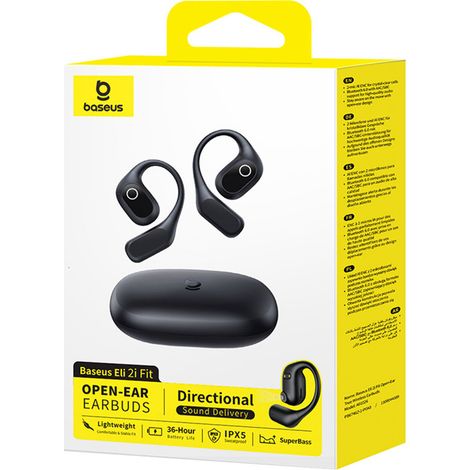 Auriculares - BASEUS - Eli 2i Fit - Inalámbricos Bluetooth - Diseño abierto - IPX5