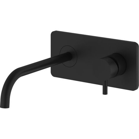 TEOREMA RUBINETTERIA Serie Jabil  Batteria Miscelatore Monocomando Lavabo Nero Matt