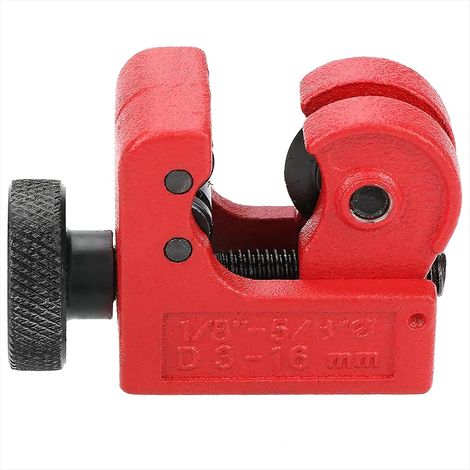 Mini Copper Pipe Cutter, Metal Pipe Cutter for Brass, Copper and Aluminium Pipes, PPR Plastic Pipes, Thin PVC, Stainless Steel (3-16mm) (1/5)