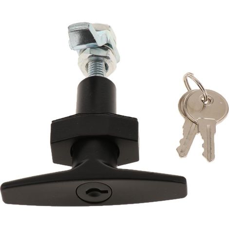 Black Safe Garage Porte Terrouille Terrasse Pour 2 Clés Pour Camion De Boîtier De La Boîte à Outils (1/5)