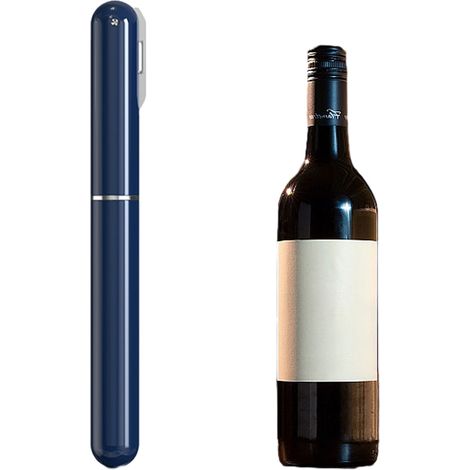 Ouvre-bouteille A Air Comprime - Ouvre-bouteille Vin 2 en 1 Avec Coupe-foil Integre - Pour Bouteilles En Verre Standard - 1 Piece (1/5)