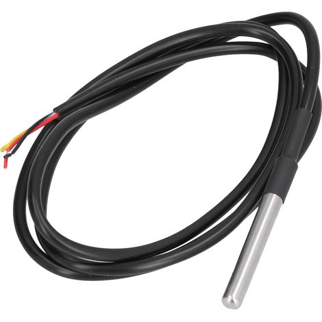 Sonde de température thermocouple inox précision élevée thermomètre numérique capteur 2 mètres pour chaudière (1/5)