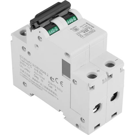 2-poliger 250-V-Gleichstrom-Leistungsschalter für Solarstromnetze (25 A) (1/4)