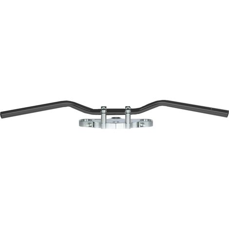 Manillar deportivo de acero de 22 mm para motocicletas deportivas, color negro, TRW ZF.