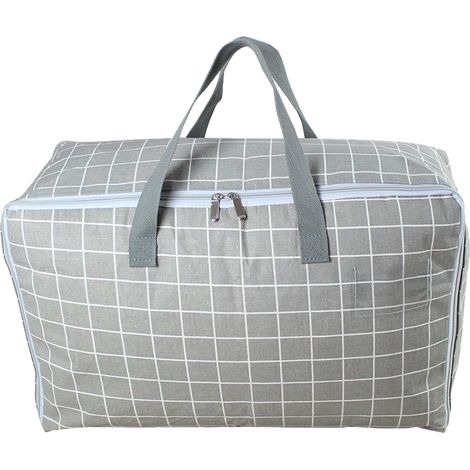 Sac de Rangement pour Vêtements - Tissu Oxford Imperméable - Fermeture Éclair Double - Poignées Renforcées - 1 Pièce (1/5)