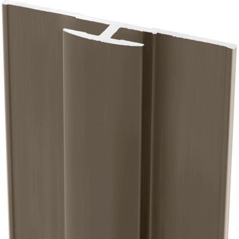 Profilé de jonction pour panneau mural de douche, DécoDesign, Schulte, Taupe, 255 cm