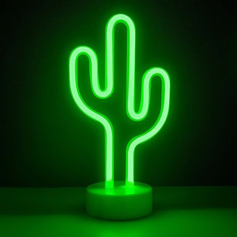 Neon Sign - LED Sign - Flexible Silicone Band - Acrylic Backplate - USB or Battery Powered - For Bedroom Nursery Decoration - 3 X AA Batteries Not Included (1/5)