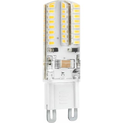 Bombilla LED Silicona G9 3W 230V Neutra Matel (1/2)