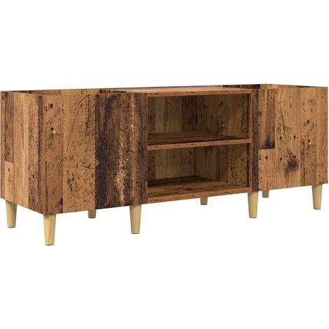 Maison Exclusive - Mobile porta vinili Legno vecchio 121 x 38 x 48 cm