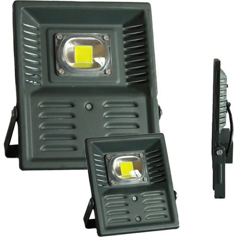 TrAdE Shop Traesio - Faro Faretto A Led Smd Cob Ultra Super Slim Luce Bianca Verniciabile Watt W - 30 Watt (1/5)