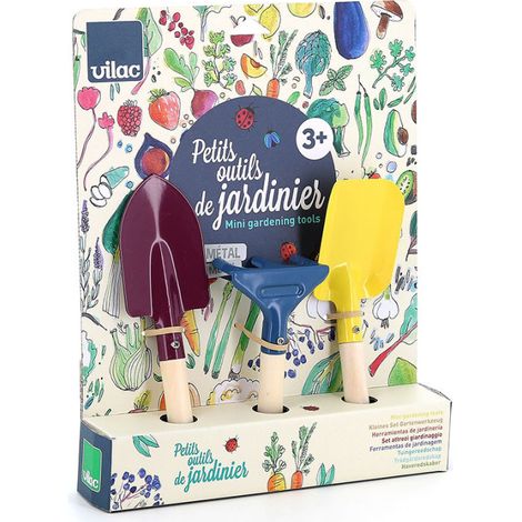 Set de 3 petits outils de jardinier - Multicolore - Dès 3 ans - Livraison gratuite (1/4)