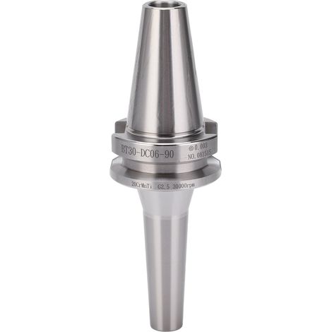 Mandrin de serrage CNC BT30-DC06-90, outil de fraisage en 20CrMnTi, dureté HRC48-52, tirage arrière, pour étau de machine-outil (1/5)