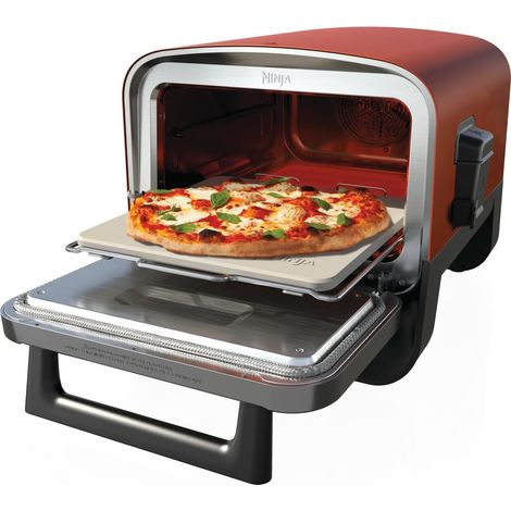 Ninja Woodfire OO101EU Horno eléctrico para pizza naranja gris