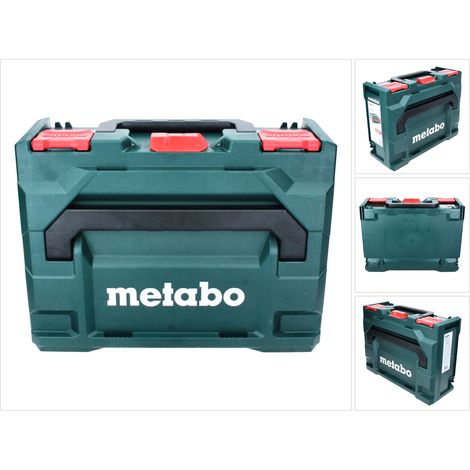 Metabo metaBOX 145 System Werkzeug Koffer Stapelbar 396 x 296 x 145 mm + Universaleinlage