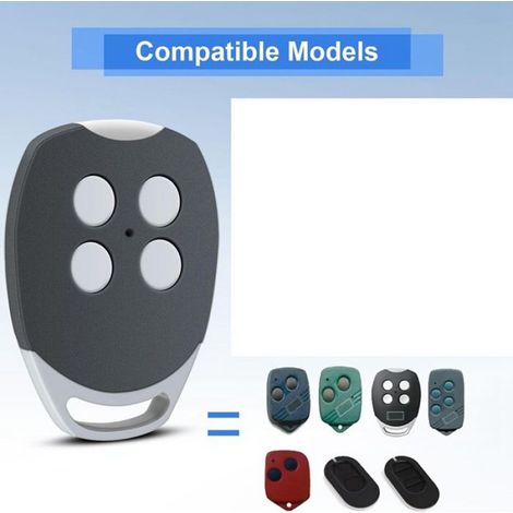 Ouvre-Porte de Garage 433,92 MHz, Télécommande de Porte de Garage 4 Pièces pour GOL4, BIXLG4, BIXLP2, Émetteur Portable (1/5)