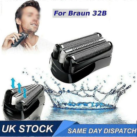 Ersatzscherkopf für Braun Series 3 32B 3090cc 3040S (32B solo) Rasierer (1/5)