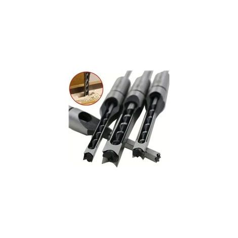 Ensemble d'outils de menuiserie de 12,7 mm (1/2 pouce) : foret hélicoïdal, scie d'extension, ciseau, etc. - parfait pour la sculpture de meubles DIY. (1/5)