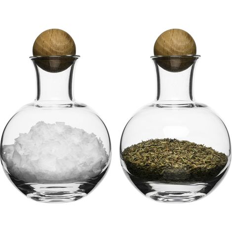 Sagaform Nature caraffe per spezie, 0,2 l, 10 cm, 2 pz. (1/5)