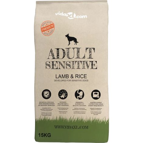 Nourriture sèche pour chiens Adult Sensitive Lamb & Rice 15 kg