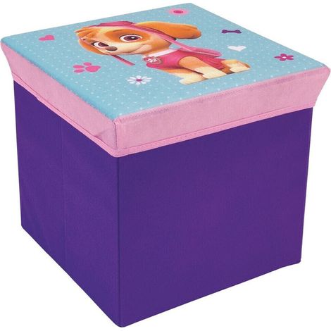 Pouf coffre FUN HOUSE Pat Patrouille fille 30 cm (1/2)