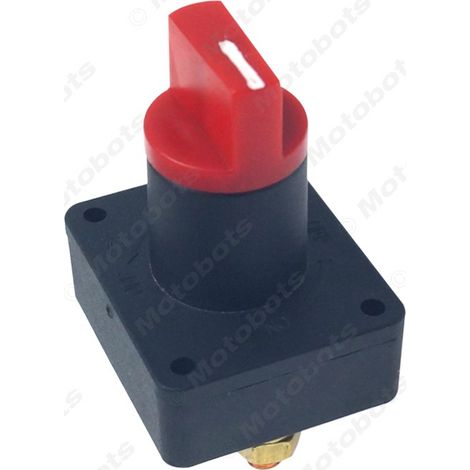 High-current battery disconnect switch for cars and trucks, rotary leak-proof electric locomotive main power switch (1/4)