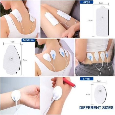 20 électrodes compatibles avec les électrostimulation EMS/TENS - Accessoires pour électrostimulateur (1/4)