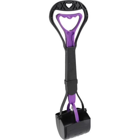Ramasse-crottes pour chien à long manche, outil multifonctionnel et portable, ramasse-crottes ergonomique pour animaux de compagnie (1/5)