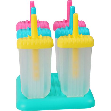 Set di 6 stampi per gelato - Colori assortiti