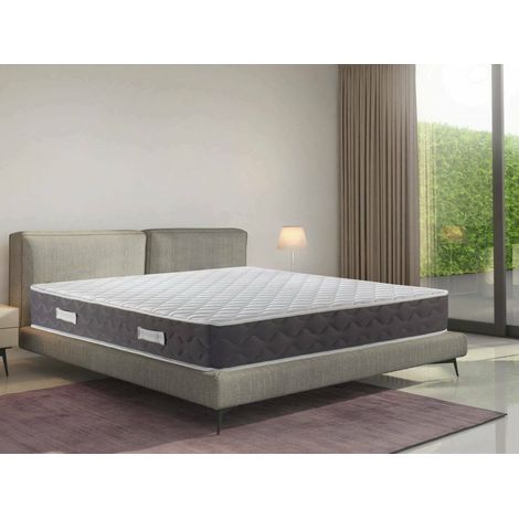 Dmora - Materasso matrimoniale Davanz, Materasso Memory Foam, Materasso ergonomico, Materasso a molle insacchettate, 100% Made in Italy, 180x200xh28 cm (1/5)