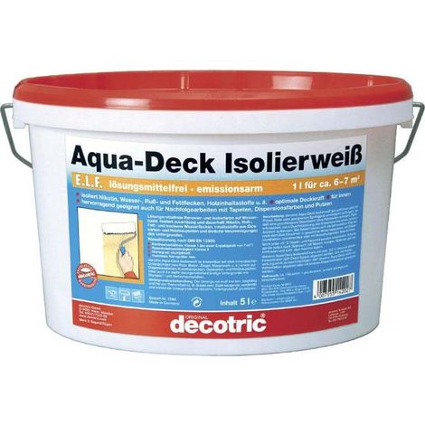 Aqua-Deck Isolato Bianca Elf750 Ml Dose Di Decotric