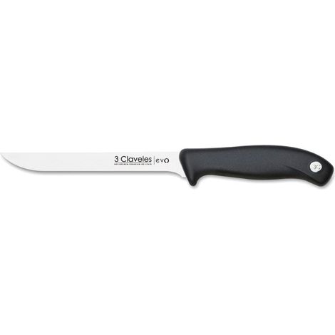 3 CLAVELES Cuchillo de deshuesar con hoja de 15cm E01354