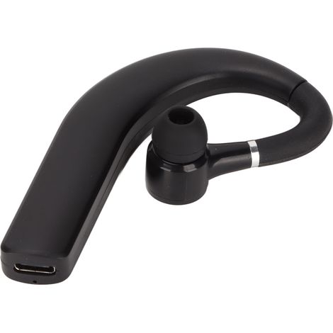 IPX5 wasserdichtes Bluetooth-Headset, Freisprechfunktion, Geräuschunterdrückung, Mono-Ohrhörer für Laufen, Autofahren und Geschäftsreisen. (1/5)