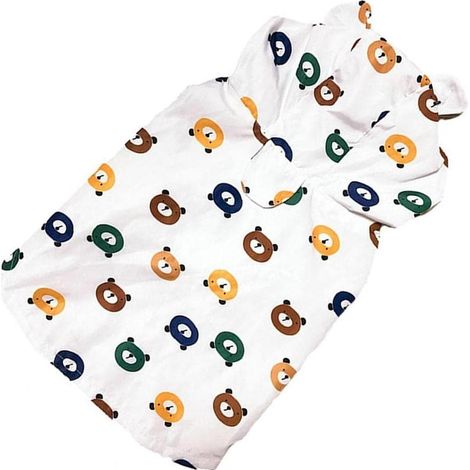 Pet Dog Raincoat Pug French Clothes Dog Bichon Poodle Raincoat (1/5)